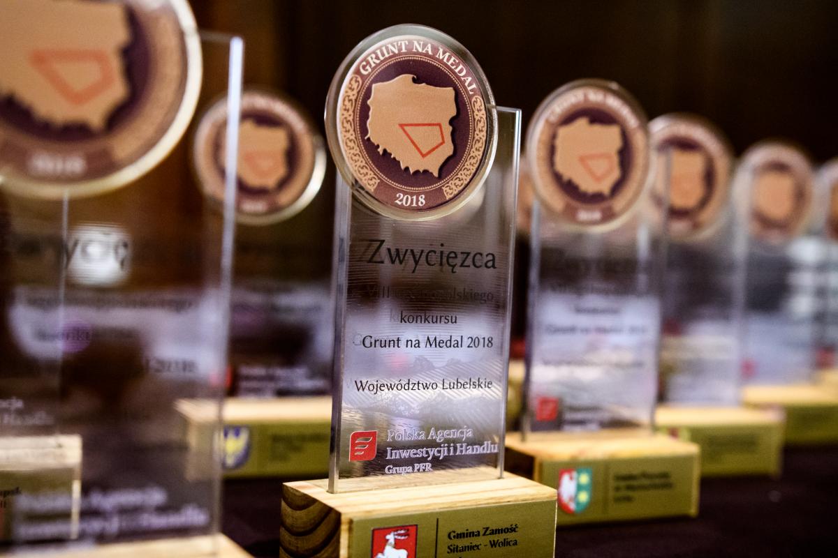 Lubelskie gmina zamość grunt na medal 2018
