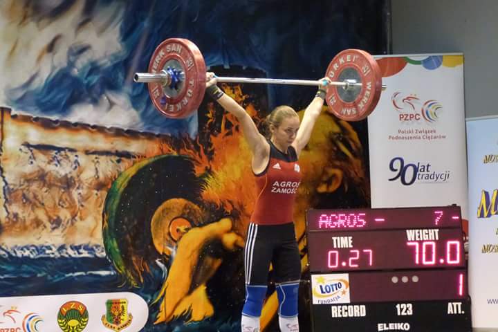 Agnieszka Kuczmaczewska Zamość sztanga